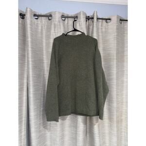 Woolrich olive green mock neck olive green sweater size men's 2xl